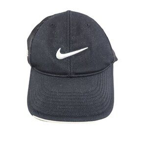 Mens Nike Golf One Flexfit Baseball Cap Black & White